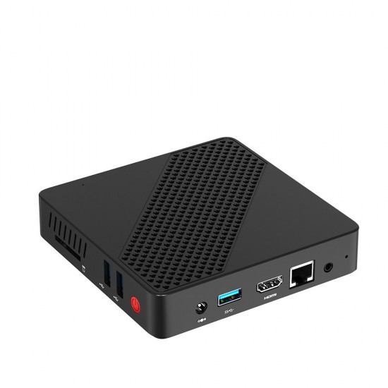 Mini PC N40 Intel Celeron N4000 4GB DDR4 64GB eMMC Dual Core 1.1GHz to 2.6GHz M.2 NGFF 2242 SSD HDMI2.0 VGA