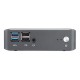 Y-MU01 Mini PC Intel Core i5-8265U Barebone Intel HD graphics Quad Core 1.6GHz Windows8.1/10 Linux DP HDMI M.2 SATA PC