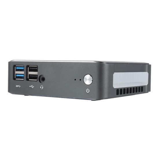 Y-MU01 Mini PC Intel Core i7-8565U Barebone Intel HD graphics Quad Core 1.8GHz Windows8.1/10 Linux DP HDMI M.2 SATA PC