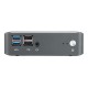 Y-MU01 Mini PC Intel Core i7-8565U Barebone Intel HD graphics Quad Core 1.8GHz Windows8.1/10 Linux DP HDMI M.2 SATA PC