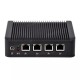 Mini PC Q190G4 Intel Trail J1900 Quad Core 4GB RAM 128GB ROM With 4 LAN Port Pfsense as Router Firewall