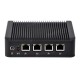 Mini PC Q190G4 With 4 LAN Port Intel Celeron J1900 2 GHz to 2.41 GHz Pfsense as Router Firewall Quad Core 2 GHz 4G RAM 32G SSD