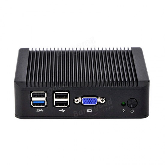 Mini PC Q190G4 With 4 LAN Port Intel Celeron J1900 2 GHz to 2.41 GHz Pfsense as Router Firewall Quad Core 2 GHz 4G RAM 32G SSD