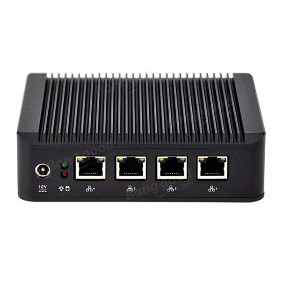 Mini PC Q190G4 With 4 LAN Port Pfsense as Router Firewall Quad Core 2 GHz Barebone