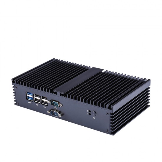 Mini Pc Intel I3-7100U 2.4GHz Dual Core 4GB DDR4 64GB SSD 6 Gigabit Ethernet Machine Micro Industrial Q535X Multi-Network Port