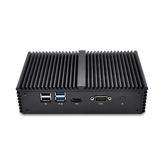 Q330G4 4 Lan Mini PC Intel Core i3-4005U 4GB RAM 64GB/128GB SSD Dual Core 1.7 GHz Intel HD Graphics 4400 Firewall Mini Computer Linux TV Box HDMI