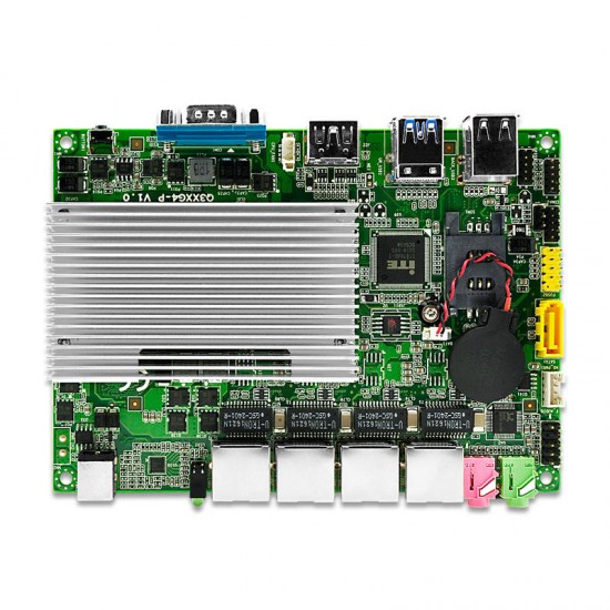 Q330G4 4 Lan Mini PC Intel Core i3-4005U 8GB RAM 128GB/256GB SSD Dual Core 1.7 GHz Intel HD Graphics 4400 Firewall Mini Computer Linux TV Box HDMI