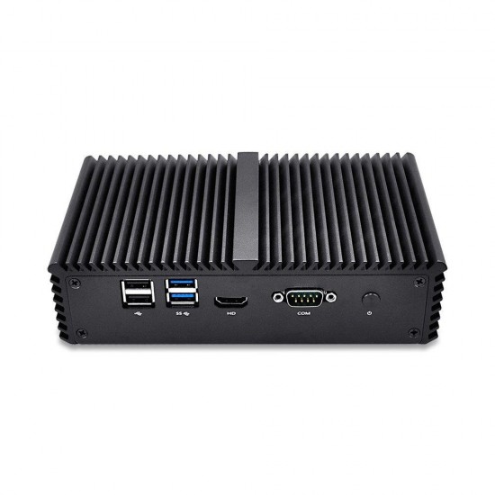 Q330G4 4 Lan Mini PC Intel Core i3-4005U Barebone Dual Core 1.7 GHz Intel HD Graphics 4400 Firewall Mini Computer Linux TV Box HDMI