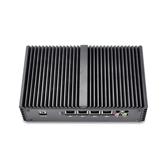 Q355G4 4 Lan Mini PC Intel Core i5-5200U 4GB RAM 64GB/128GB SSD Dual Core 2.2 GHz to 2.7 GHz Intel HD Graphics Q355G4 4 Lan Mini PC Intel Core i5-5200U 4GB RAM 64GB/128GB SSD Dual Core 2.2 GHz to 2.7 GHz Intel HD Graphics