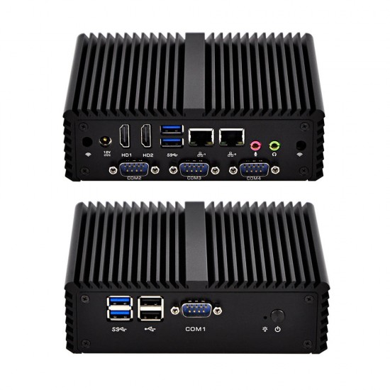Mini Pc Intel Core I7-4500U 4GB+64GB 8GB+128GB Dual Lan 4*COM Fanless X86 1080P DC 12V Q470P Industrial Computer Mini Pc Intel Core I7-4500U 4GB+64GB 8GB+128GB Dual Lan 4*COM Fanless X86 1080P DC 12V Q470P Industrial Computer