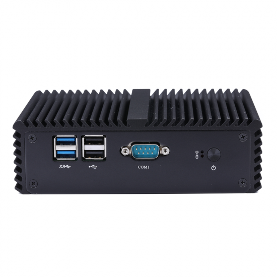 Q160P Intel Celeron N3160 8G RAM 128G SSD Fanless Mini PC Quad Core 1.6GHz to 2.24GHz Intel HD Graphics HDMI USB3.0 Win 7/8/10/Linux