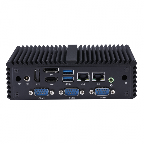 Q160P Intel Celeron N3160 8G RAM 128G SSD Fanless Mini PC Quad Core 1.6GHz to 2.24GHz Intel HD Graphics HDMI USB3.0 Win 7/8/10/Linux