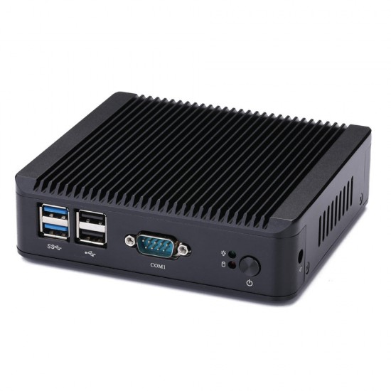 Q160S Intel Celeron N3160 8GB RAM 128GB/256GB SSD Fanless Mini PC Quad Core 1.6GHz to 2.24GHz Intel HD Graphics HDMI USB3.0 Win 7/8/10/Linux