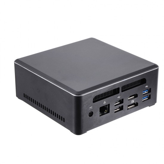 MN22 Mini PC AMD Ryzen 3 2200U 8GB DDR4 128GB M.2 NVME SSD Desktop PC Dual Core Radeon Vega 3 Graphics 2.5GHz to 3.4GHz DP HD 4K Dual WiFi