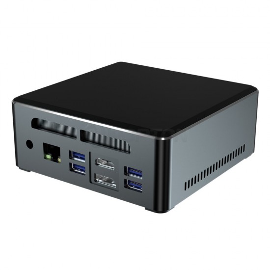 MN35 AMD Ryzen 5 3550H Mini PC 16GB DDR4 512GB NVME SSD Desktop PC Mini Computer Radeon Vega 8 Graphics 2.1GHz to 3.7GHz DP HD Type-C