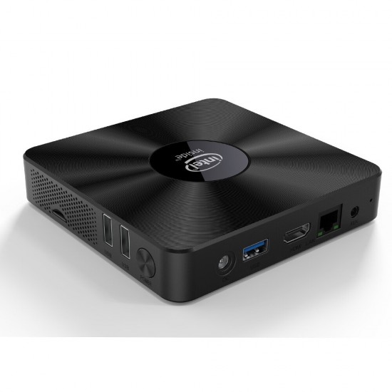 T92 Mini PC Intel Atom Z8350 4GB DDR3 64GB eMMC Quad Core 1.44GHz to 1.92GHz Desktop Computer