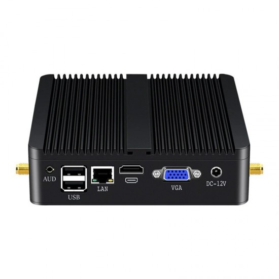 XCY X30 Mini PC Intel Core i3-4010Y Barebone Intel HD Graphics 4200 Windows 10 Dual Core Fanless Mini Desktop PC HDMI VGA WiFi Nettop HTPC