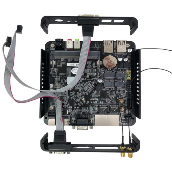 XCY X30A Mini PC 2GB+30GB Intel Celeron J1900 Quad Core 2.0GHz Fanless Win 10 Linux Pfsense Dual Gigabit Ethernet 300Mbps WiFi HDMI VGA RS232 Industrial PC XCY X30A Mini PC 2GB+30GB Intel Celeron J1900 Quad Core 2.0GHz Fanless Win 10 Linux Pfsense Dual Gigabit Ethernet 300Mbps WiFi HDMI VGA RS232 Industrial PC