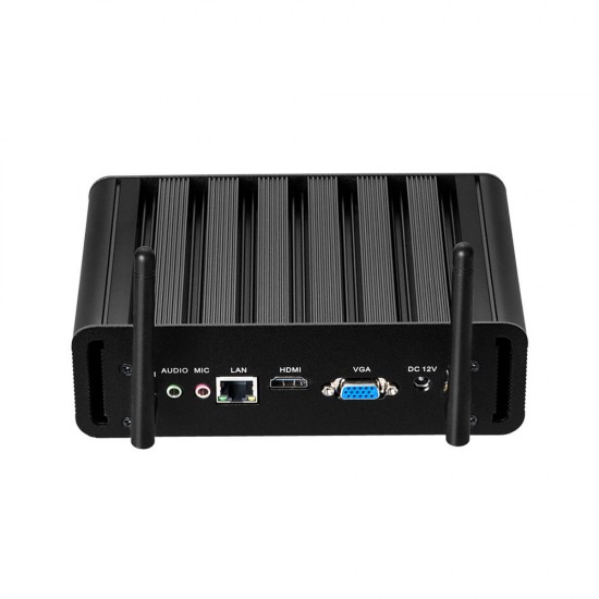 XCY X31 Mini PC Intel Core I3-7100U 4GB+120GB Windows10/8 Intel HD Graphics 620 2.40GHz Mini Computer 4K Support HDMI VGA MSATA 300Mbps WiFi Gigabit Ethernet