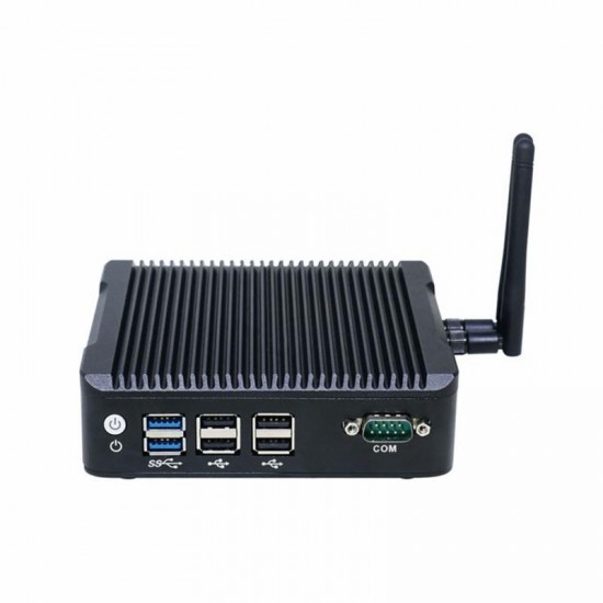 N3 Intel Celeron J1900 Barebone 2LAN Mini PC 2.0GHz to 2.42GHz Intel HD Graphics Win 7/8.1/Linux HDMI VGA