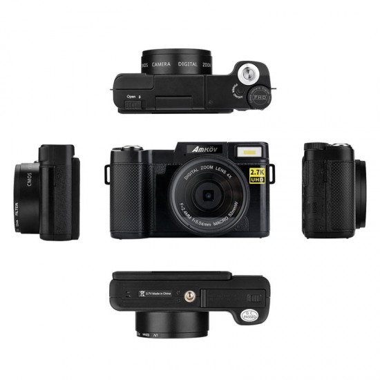 CD-RW WIFI 24MP 2.7K HD 4X Zoom Anti-Shake 3.0 Inch TFT Screen Digital Camera with 52mm Lens Adapter CD-RW WIFI 24MP 2.7K HD 4X Zoom Anti-Shake 3.0 Inch TFT Screen Digital Camera with 52mm Lens Adapter