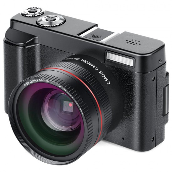 DC101 24MP 16X Zoom Focus 1080P HD 3.0 Inch TFT Screen Digital SLR Camera with Macro Lens DC101 24MP 16X Zoom Focus 1080P HD 3.0 Inch TFT Screen Digital SLR Camera with Macro Lens