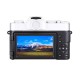 CDR9 30MP 4K HD WIFI Anti-shake 3.0 Inch IPS Touch Screen 16X Zoom Mirrorless Digital Camera