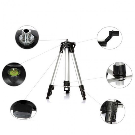 100/120/150cm Adjustable Aluminium Alloy Tripod Base Contractor For Laser Level 100/120/150cm Adjustable Aluminium Alloy Tripod Base Contractor For Laser Level