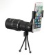 16X Magnification 16x52 Telescope Telephoto Lens with Tripod for Mobile Phone Smartphone Photography