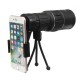 16X Magnification 16x52 Telescope Telephoto Lens with Tripod for Mobile Phone Smartphone Photography 16X Magnification 16x52 Telescope Telephoto Lens with Tripod for Mobile Phone Smartphone Photography