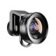 HD52IN1 120° Wide Angle 10X Macro Lens 2 in 1 Camera Lens for Mobile Phone Tablet Photography