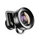 HD52IN1 120° Wide Angle 10X Macro Lens 2 in 1 Camera Lens for Mobile Phone Tablet Photography HD52IN1 120° Wide Angle 10X Macro Lens 2 in 1 Camera Lens for Mobile Phone Tablet Photography