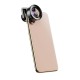 HD52IN1 120° Wide Angle 10X Macro Lens 2 in 1 Camera Lens for Mobile Phone Tablet Photography