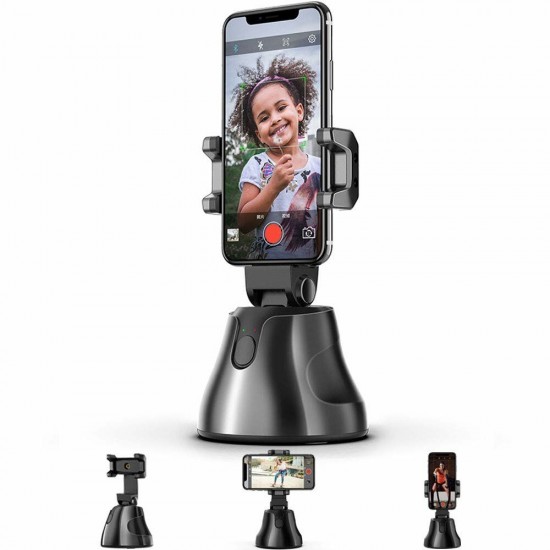 360° Rotation Auto Object Tracking Smart Shooting Phone Holder Selfie Stick for iPhone and Android Phone 360° Rotation Auto Object Tracking Smart Shooting Phone Holder Selfie Stick for iPhone and Android Phone