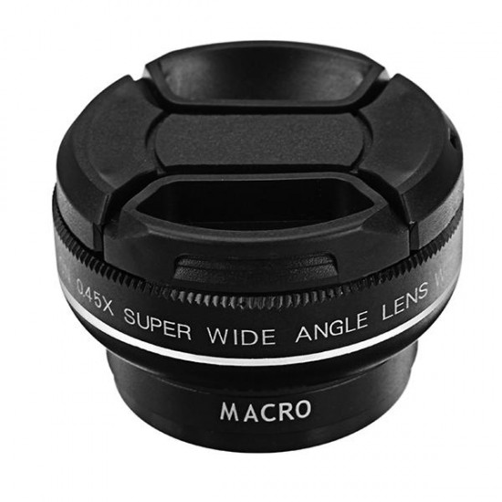 0.45WM-H 0.45X Super Wide Angle 12.5x Super Macro HD Lens