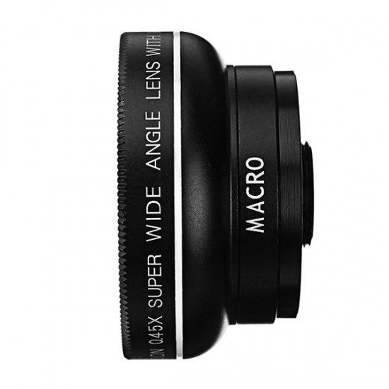 0.45WM-H 0.45X Super Wide Angle 12.5x Super Macro HD Lens