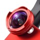 0610WM Universal 2 in 1 Optic 4k HD Professional Wide Angle Macro Lens for Mobile Phone