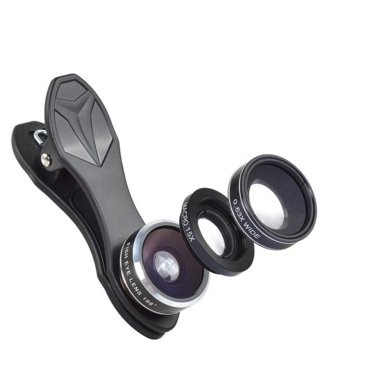 HS12XDG3 6 in 1 Universal 12X Zoom Telescope Fisheye Wide Angle Macro with Tripod HS12XDG3 6 in 1 Universal 12X Zoom Telescope Fisheye Wide Angle Macro with Tripod