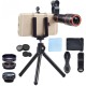 HS12XDG3 6 in 1 Universal 12X Zoom Telescope Fisheye Wide Angle Macro with Tripod HS12XDG3 6 in 1 Universal 12X Zoom Telescope Fisheye Wide Angle Macro with Tripod