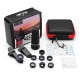 T10XDG9 10 in 1 Telescope Wide Angle Marco Flow CPL Star Lens for Mobile Phone Tablet