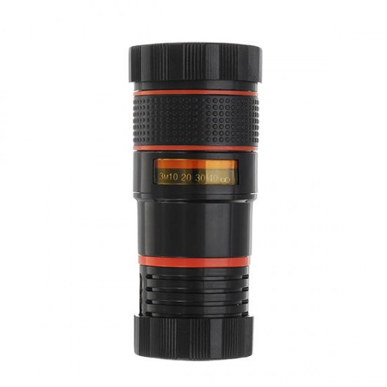 CL-19B85 4 in 1 8X Telescope Zoom Fisheye Wide Angle Macro Lens for Mobile Phone Tablet CL-19B85 4 in 1 8X Telescope Zoom Fisheye Wide Angle Macro Lens for Mobile Phone Tablet