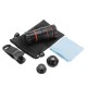 CL-19B85 4 in 1 8X Telescope Zoom Fisheye Wide Angle Macro Lens for Mobile Phone Tablet CL-19B85 4 in 1 8X Telescope Zoom Fisheye Wide Angle Macro Lens for Mobile Phone Tablet