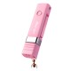 Wired Control Extendable Foldable Mini Selfie Stick Pink