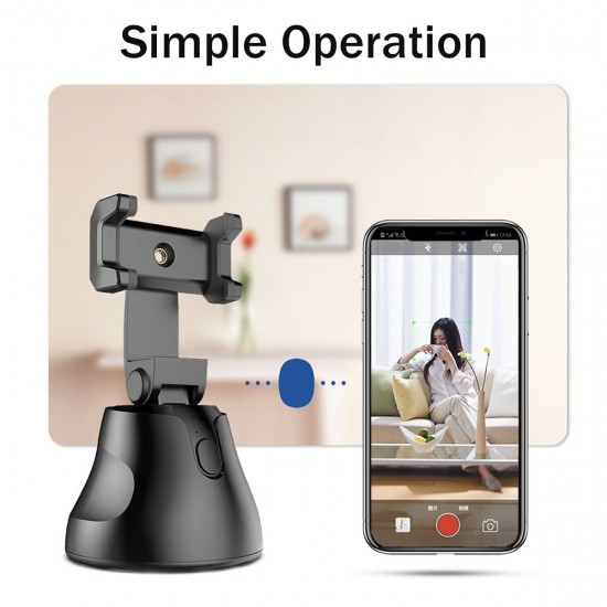 Auto Tracking Smart Shooting Phone Holder 360 Rotation Auto Face Tracking Holder