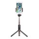 Universal bluetooth Shutter 360 Degree Rotation Extendable Selfie Stick Phone Tripod Mount Monopod