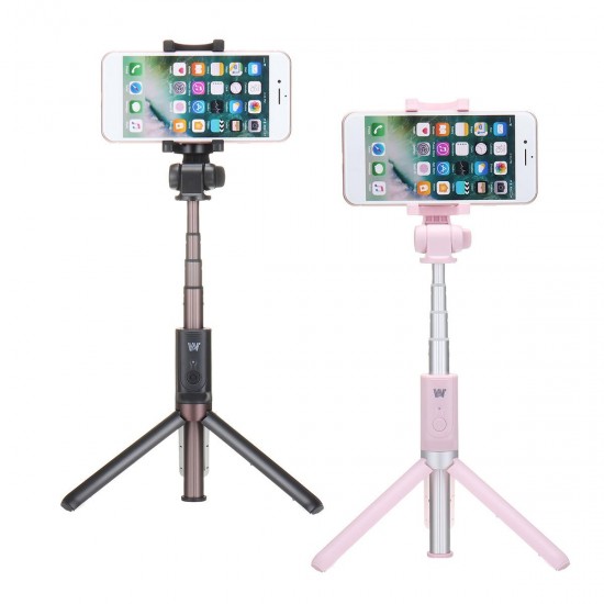 Universal bluetooth Shutter 360 Degree Rotation Extendable Selfie Stick Phone Tripod Mount Monopod