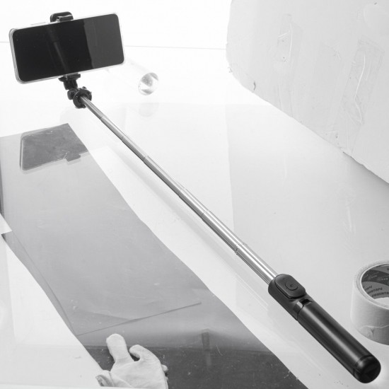 EGS-04 Mobile Selfie Stick Bluetooth Selfie Stick Integrated Design Lightweight Wireless Minipod for Mobile Phone