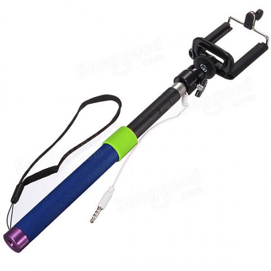 Extendable Shutter Handheld Selfie Stick Monopod