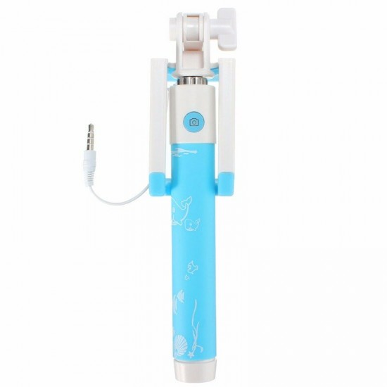 Foldable Stainless Steel Mini Selfie Stick For IOS Android