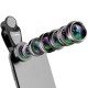 L-700 7 in 1 Fisheye Macro Telescope Kaleidoscope CPL Lens for Smartphone
